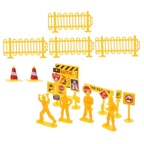 Hemobllo 108 Stück Teiliges Straßenverkehrszeichen Set Miniatur Baustellen Verkehrszeichen Simulation Lernspielzeug zur Verkehrsregel Erkennung und Stadtentwicklung für Kreatives Hemobllo 108 Stück Teiliges Straßenverkehrszeichen Set Miniatur Baustellen Verkehrszeichen Simulation Lernspielzeug zur Verkehrsregel Erkennung und Stadtentwicklung für Kreatives von Hemobllo
