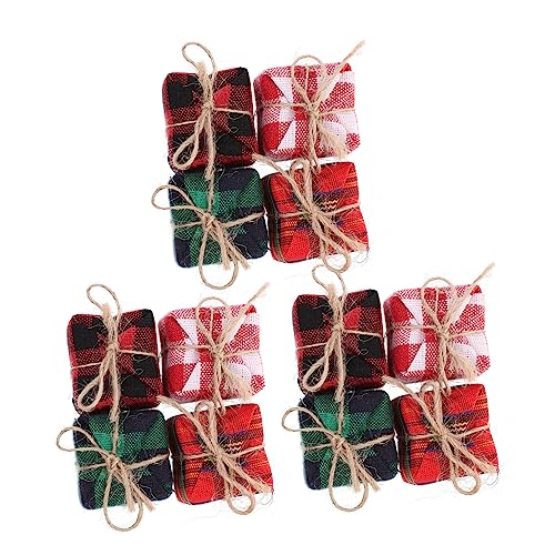 Hemobllo 12 Stück Teiliges Mini Geschenkbox Miniatur Weihnachtsdeko Geschenkverpackung für Puppenhaus Gartenlandschaft Tischdeko Weihnachten Hemobllo 12 Stück Teiliges Mini Geschenkbox Miniatur Weihnachtsdeko Geschenkverpackung für Puppenhaus Gartenlandschaft Tischdeko Weihnachten von Hemobllo