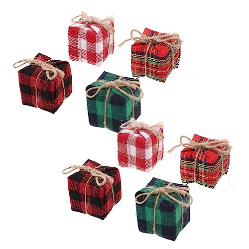 Hemobllo 12 Stück Teiliges Mini Geschenkbox aus Bunte Miniatur Weihnachtsdeko für Puppenhaus Party und Tischdekoration Festliche Anhänger in Rotweiß Rotschwarz Rotgrün Hemobllo 12 Stück Teiliges Mini Geschenkbox aus Bunte Miniatur Weihnachtsdeko für Puppenhaus Party und Tischdekoration Festliche Anhänger in Rotweiß Rotschwarz Rotgrün von Hemobllo