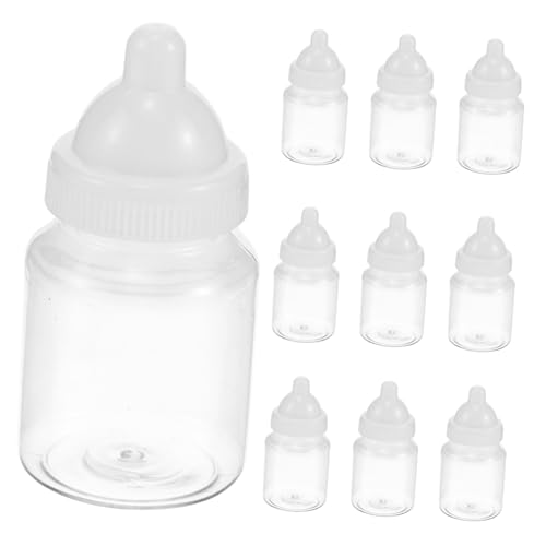 Hemobllo 12 Stück Teiliges Transparente Candy Treats Boxen im Babyflaschen Design mit Weißem Deckel Kreative Wiederverwendbare Geschenkboxen für Shower Geburtstagsfeiern und Kleine Hemobllo 12 Stück Teiliges Transparente Candy Treats Boxen im Babyflaschen Design mit Weißem Deckel Kreative Wiederverwendbare Geschenkboxen für Shower Geburtstagsfeiern und Kleine von Hemobllo