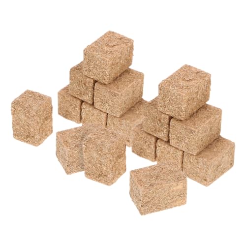 Hemobllo 16 Stück Teiliges Miniatur Heuballen Realistische Strohballen Deko für Puppenhaus und Bauernhof Handgefertigte Mini Heuhaufen Figuren Herbstliche Bastelaccessoires Hemobllo 16 Stück Teiliges Miniatur Heuballen Realistische Strohballen Deko für Puppenhaus und Bauernhof Handgefertigte Mini Heuhaufen Figuren Herbstliche Bastelaccessoires von Hemobllo