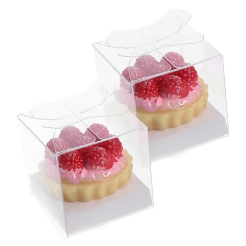 Hemobllo 2 Stück Miniatur Kuchenmodell Künstliche Erdbeer Geburtstagstorte mit Box Puppenhaus Dekoration Leichtes Bruchsicheres Dessert Requisit für Fotografie und Miniatur Küchen Hemobllo 2 Stück Miniatur Kuchenmodell Künstliche Erdbeer Geburtstagstorte mit Box Puppenhaus Dekoration Leichtes Bruchsicheres Dessert Requisit für Fotografie und Miniatur Küchen von Hemobllo
