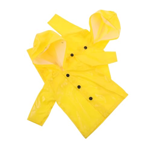 Hemobllo 2 Stück Teiliges Puppen Regenponcho Gelber Puppenregenmantel Realistische Doll Regenjacke Leichtes Pflegeleichtes Spielzeugzubehör für Kreatives Rollenspiel Hemobllo 2 Stück Teiliges Puppen Regenponcho Gelber Puppenregenmantel Realistische Doll Regenjacke Leichtes Pflegeleichtes Spielzeugzubehör für Kreatives Rollenspiel von Hemobllo