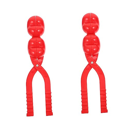 Hemobllo 2 Stück Teiliges Schneeballspielzeug aus Langlebigem Kunststoff Praktische Schneeballzange mit Herzform für Schützt vor Kälte für Winterspiele und Outdoor Schneeballschlachten Hemobllo 2 Stück Teiliges Schneeballspielzeug aus Langlebigem Kunststoff Praktische Schneeballzange mit Herzform für Schützt vor Kälte für Winterspiele und Outdoor Schneeballschlachten von Hemobllo