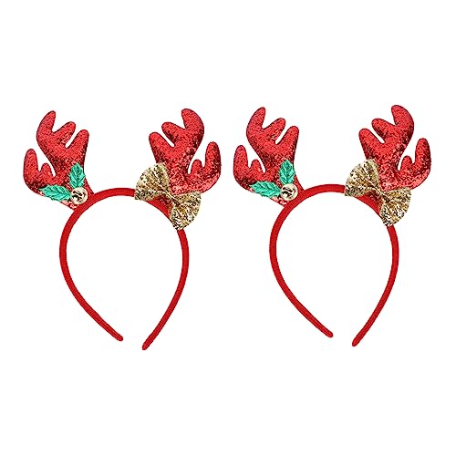 Hemobllo 2 Stück Weihnachtliche Haarspangen Plüsch Rentier Geweih Haarreifen für Mädchen Leichtes Komfortables Festtags Accessoire für Weihnachtsfeier und Winterparty Hemobllo 2 Stück Weihnachtliche Haarspangen Plüsch Rentier Geweih Haarreifen für Mädchen Leichtes Komfortables Festtags Accessoire für Weihnachtsfeier und Winterparty von Hemobllo