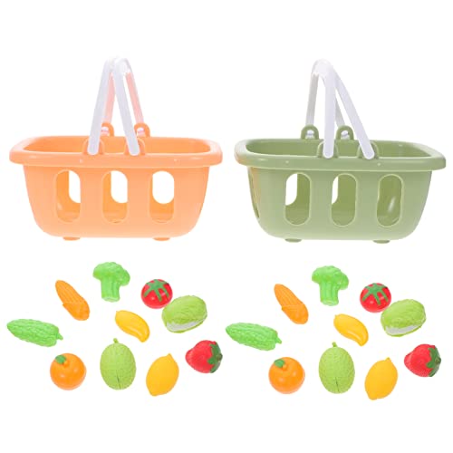 Hemobllo 2sätze Mini Einkaufskörbe Mit Kunstgemüse Und Obst Handheld Spielzeug Teiliges Für Rollenspiele Und Lernspiele Für Puppenhaus Und Kaufladen Hemobllo 2sätze Mini Einkaufskörbe Mit Kunstgemüse Und Obst Handheld Spielzeug Teiliges Für Rollenspiele Und Lernspiele Für Puppenhaus Und Kaufladen von Hemobllo