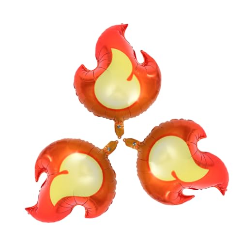 Hemobllo 3 Stück Große Folienballons Flammenform Feuerwehr Partydeko Jungen Geburtstag Shower Hitzeresistent Langlebig aus Aluminiumfolie Hemobllo 3 Stück Große Folienballons Flammenform Feuerwehr Partydeko Jungen Geburtstag Shower Hitzeresistent Langlebig aus Aluminiumfolie von Hemobllo