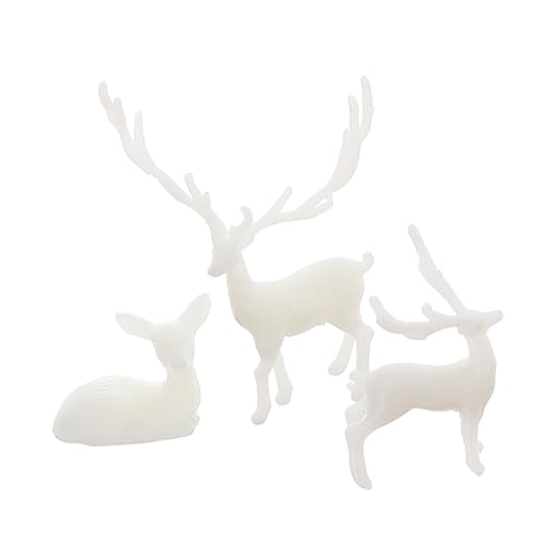Hemobllo 3 Stück Teiliges Resin Elch Miniatur Kleine Elchfiguren für DIY Mikrolandschaft Terrarien Dekoration Langlebige Kleine Elchdeko für Garten Bonsai Tisch Hemobllo 3 Stück Teiliges Resin Elch Miniatur Kleine Elchfiguren für DIY Mikrolandschaft Terrarien Dekoration Langlebige Kleine Elchdeko für Garten Bonsai Tisch von Hemobllo