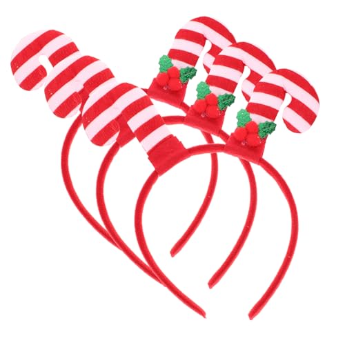 Hemobllo 3 Stück Teiliges Weihnachtskostüm Stirnband Candy Cane Haarreifen aus Sicherem Material für Festliche Partys und Cosplay Langlebig Komfortabel Design für Fröhliche Hemobllo 3 Stück Teiliges Weihnachtskostüm Stirnband Candy Cane Haarreifen aus Sicherem Material für Festliche Partys und Cosplay Langlebig Komfortabel Design für Fröhliche von Hemobllo