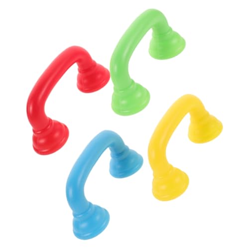 Hemobllo 4 Stück Teiliges Flüstertelefon aus Kunststoff Farbenfrohes Lernspielzeug für Kleinkinder Mobiles Hörspielzeug mit Akustischem Feedback zur Sprachförderung und Leseförderung Hemobllo 4 Stück Teiliges Flüstertelefon aus Kunststoff Farbenfrohes Lernspielzeug für Kleinkinder Mobiles Hörspielzeug mit Akustischem Feedback zur Sprachförderung und Leseförderung von Hemobllo