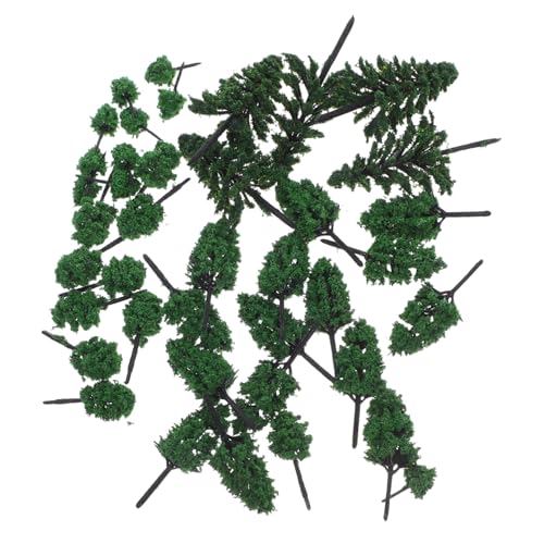 Hemobllo 40 Stück Teiliges Miniatur Modellbäume aus Stabilem Kunststoff Naturgetreue Kleine Bäume für Modellbau Landschaft Sandtisch und Eisenbahn Diorama Dekoration Hemobllo 40 Stück Teiliges Miniatur Modellbäume aus Stabilem Kunststoff Naturgetreue Kleine Bäume für Modellbau Landschaft Sandtisch und Eisenbahn Diorama Dekoration von Hemobllo