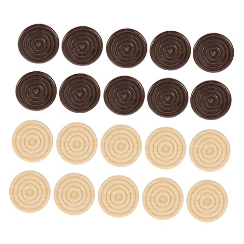 Hemobllo 48 Stück Teiliges Holz Spielsteine für Internationale Dame und Schach Langlebige Praktische Holz Checkers Zubehör Einsetzbar für Brettspiele Geschenkidee Hemobllo 48 Stück Teiliges Holz Spielsteine für Internationale Dame und Schach Langlebige Praktische Holz Checkers Zubehör Einsetzbar für Brettspiele Geschenkidee von Hemobllo