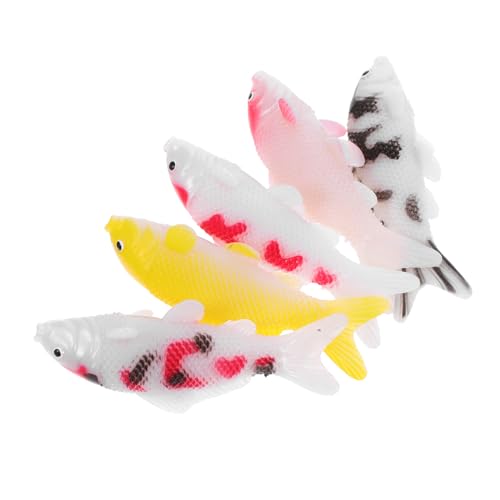 Hemobllo 5 Stück Teiliges Miniatur Koi Fische aus PVC Lebensechte Aquarien Deko Vielseitige Künstliche Fische für Aquarium Gestaltung und Fotografie Farbenfrohe Langlebige Fischmodelle für Hemobllo 5 Stück Teiliges Miniatur Koi Fische aus PVC Lebensechte Aquarien Deko Vielseitige Künstliche Fische für Aquarium Gestaltung und Fotografie Farbenfrohe Langlebige Fischmodelle für von Hemobllo