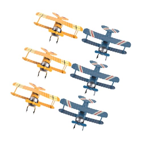 Hemobllo 6 Stück Teiliges Retro Eisenflugzeug Modell Vintage Airplane Decor Hängende Metallflugzeuge für Kinderzimmer Büro Schreibtisch und Partydeko Leicht und Sammlerfreundlich Hemobllo 6 Stück Teiliges Retro Eisenflugzeug Modell Vintage Airplane Decor Hängende Metallflugzeuge für Kinderzimmer Büro Schreibtisch und Partydeko Leicht und Sammlerfreundlich von Hemobllo