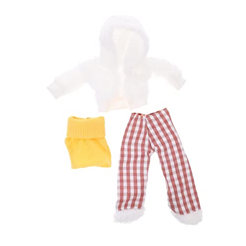 Hemobllo Delikates Puppenkleid Wiederverwendbarer Roter Karorock Handliches Puppen Outfit für Mädchen Fördert Fantasie und Selbstständigkeit Hemobllo Delikates Puppenkleid Wiederverwendbarer Roter Karorock Handliches Puppen Outfit für Mädchen Fördert Fantasie und Selbstständigkeit von Hemobllo