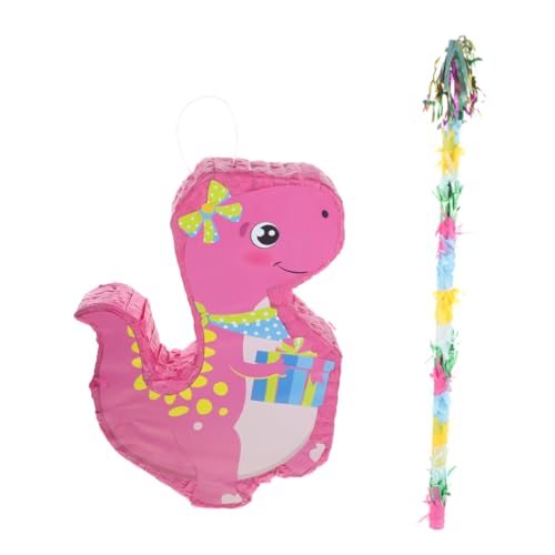 Hemobllo Dinosaurier Pinata mit Farbigem Schlagstab Lustiges Partyspiel für Kindergeburtstag Fiesta Dekoration Pinata für Familien und Freundesfeier Hemobllo Dinosaurier Pinata mit Farbigem Schlagstab Lustiges Partyspiel für Kindergeburtstag Fiesta Dekoration Pinata für Familien und Freundesfeier von Hemobllo