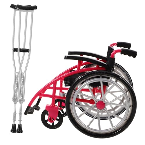 Hemobllo Faltbarer Miniatur und Krücke Puppenzubehör Detailgetreues Modell für Puppenhaus Dekoration Realistische Mini Figur für DIY Miniaturszene Lebensecht und Kompakt Hemobllo Faltbarer Miniatur und Krücke Puppenzubehör Detailgetreues Modell für Puppenhaus Dekoration Realistische Mini Figur für DIY Miniaturszene Lebensecht und Kompakt von Hemobllo