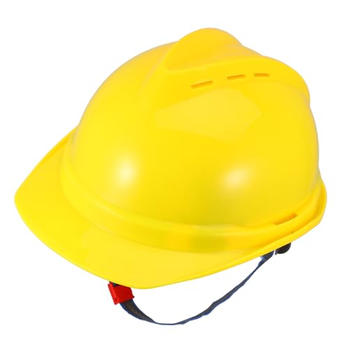 Hemobllo Helm Feuerwehrmann Cosplay Hut Feuerwehrmann-Kostüm Feuerwehrmann-Verkleidungshut Bauhut Feuerwehr Hut Kostüm Partyzubehör zum Thema Feuerwehrmann Sicherheitshut Abs Yellow von Hemobllo