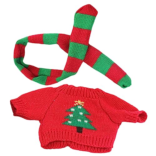 Hemobllo Mini Puppen Pullover und Schal Austauschbare Dekorative Strick Accessoires für Puppen Geeignet für Puppenhaus Herbst Winter Fördert Kreativität und Selbstständigkeit bei Kindern Hemobllo Mini Puppen Pullover und Schal Austauschbare Dekorative Strick Accessoires für Puppen Geeignet für Puppenhaus Herbst Winter Fördert Kreativität und Selbstständigkeit bei Kindern von Hemobllo