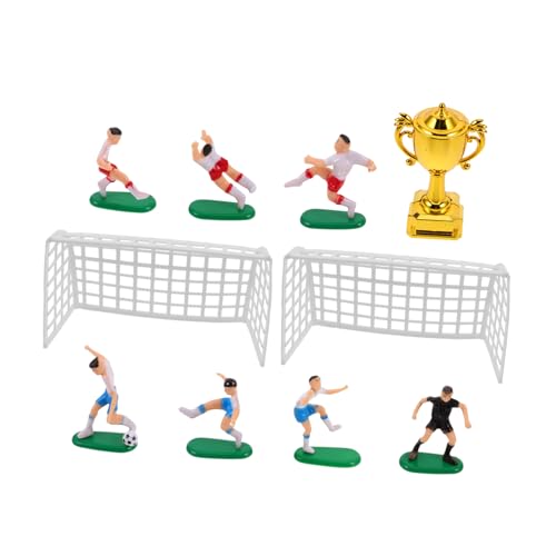 Hemobllo Miniatur Fußball Modell mit Mini Pokal Detailreiche Kunststofffiguren Dekorativ für Puppenhaus Fußball Party Deko Vielseitig Tortendeko Geeignet Luxuriöses Design Wiederverwendbar Hemobllo Miniatur Fußball Modell mit Mini Pokal Detailreiche Kunststofffiguren Dekorativ für Puppenhaus Fußball Party Deko Vielseitig Tortendeko Geeignet Luxuriöses Design Wiederverwendbar von Hemobllo