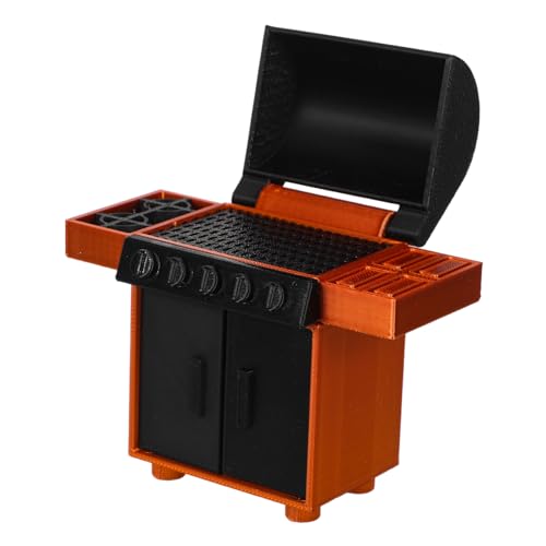 Hemobllo Miniatur Grillmodell BBQ Rack für Puppenhaus Detailgetreu Wetterfest für Outdoor Camping Szenen Robustes Material Leicht zu Reinigen Mini Grill Zubehör Hemobllo Miniatur Grillmodell BBQ Rack für Puppenhaus Detailgetreu Wetterfest für Outdoor Camping Szenen Robustes Material Leicht zu Reinigen Mini Grill Zubehör von Hemobllo