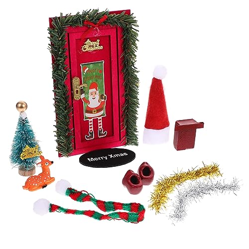 Hemobllo Miniatur Weihnachts für Puppenhaus Detailreiches Miniaturmöbel Kit Vielseitig Kombinierbar Sichere Materialien für DIY Szenen Gestaltung Hemobllo Miniatur Weihnachts für Puppenhaus Detailreiches Miniaturmöbel Kit Vielseitig Kombinierbar Sichere Materialien für DIY Szenen Gestaltung von Hemobllo