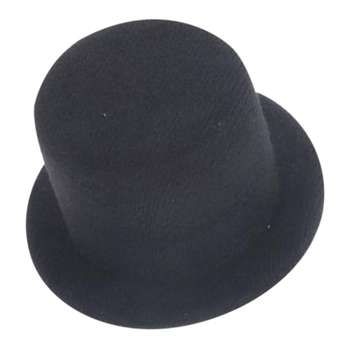 Hemobllo Miniatur Zylinderhut Schwarz für Puppenhaus DIY Dekoration Handgefertigter Mini Hut als Puppenzubehör Vielseitiger Bastelbedarf für Puppenkostüme und Kreative Accessoires Hemobllo Miniatur Zylinderhut Schwarz für Puppenhaus DIY Dekoration Handgefertigter Mini Hut als Puppenzubehör Vielseitiger Bastelbedarf für Puppenkostüme und Kreative Accessoires von Hemobllo