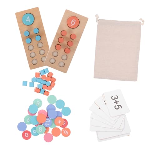 Hemobllo Montessori Zählrahmen Holzspielzeug für Kleinkinder Jahre Bunte Perlen Rechenhilfe Addition Subtraktion Lernspielzeug für Vorschule und Homeschooling Kompakt Tragbar Langlebig Hemobllo Montessori Zählrahmen Holzspielzeug für Kleinkinder Jahre Bunte Perlen Rechenhilfe Addition Subtraktion Lernspielzeug für Vorschule und Homeschooling Kompakt Tragbar Langlebig von Hemobllo