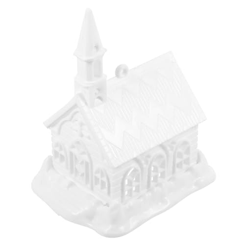 Hemobllo Weihnachtsdeko Miniatur Schneehaus aus Stabile Weiße Miniatur Deko für Tisch Bonsai und Schneekugel Festliche Langlebiges Modell für Weihnachtsfeier und Hemobllo Weihnachtsdeko Miniatur Schneehaus aus Stabile Weiße Miniatur Deko für Tisch Bonsai und Schneekugel Festliche Langlebiges Modell für Weihnachtsfeier und von Hemobllo