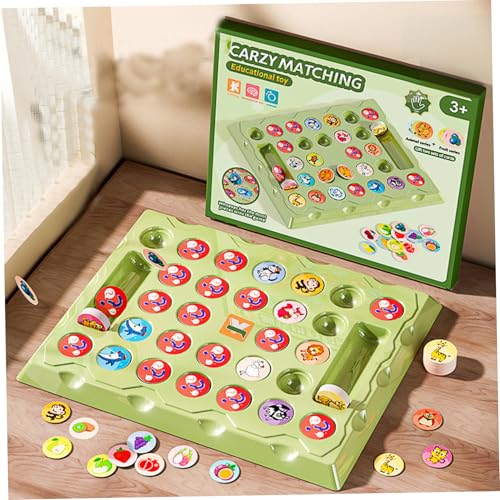 Memory Matching Game Fruit Animal Flip Memory Game Puzzle Matching Game Fun Flip Brettspiel von Hemore