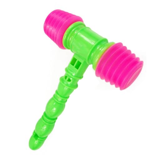 Quietschende Hammerspielzeugplastik Plastik Percussion klingt Hammer Lustige Quietschspielzeug für Kinder zufällige Farbe, Hammerspielzeug, Quietschhammerspielzeug von Hemore