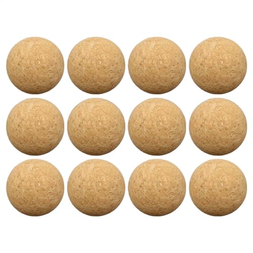 Hemousy Foosball Ball, Foosball Balls Replacement, 12pcs Foosball Table Balls, 36mm Foosballs Replacement Balls for Foosball Table Accessories von Hemousy