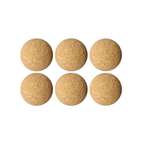 Hemousy Foosball Ball, Foosball Balls Replacement, 6pcs Foosball Table Balls, 36mm Foosballs Replacement Balls for Foosball Table Accessories von Hemousy