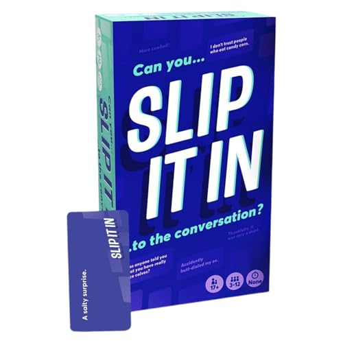 Hemousy Slip It In-Spiel, lustiges Slip It In-Kartenspiel, Can You Slip It In-Spiel, 2024 Slip It In-Partyspiele für Erwachsene ab 17 Jahren – | Einfach zu erlernendes und zu spielendes Spiel von Hemousy