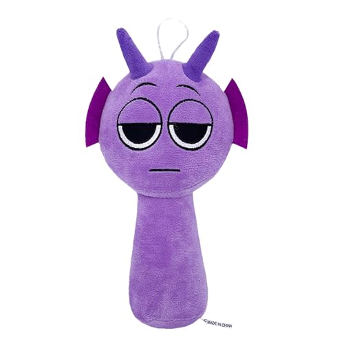 Hemousy Sprunki Plush Toy, 7.87 Inch Sprunki Plushies, Cartoon Sprunki Game Plush Toys, Soft Sprunki Plush Stuffed Animal Dolls for Fans Kids von Hemousy