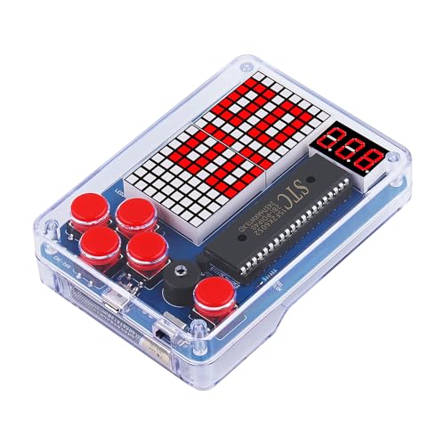 Henakmsl DIY Lötübungsset, Elektronik Baukasten Handheld Game Console für Wissenschaft Bildung Spaß Löten Lernen Set und Den Täglichen Gebrauch Geschenk von Henakmsl