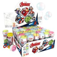 Großpack Avengers Seifenblasen, 36 Stk, mit Geduldspiel von Henbrandt Ltd