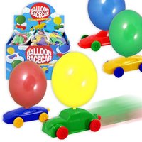 Großpack Ballon-Autos mit je 2 Ballons, 24er Pack von Henbrandt Ltd