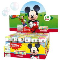 Großpack Mickey Maus Seifenblasen, 36 Stk, mit Geduldspiel von Henbrandt Ltd