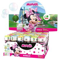 Großpack Minnie Maus Seifenblasen, 36 Stk, mit Geduldspiel von Henbrandt Ltd