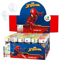 Großpack Spiderman Seifenblasen, 36 Stk, mit Geduldspiel von Henbrandt Ltd