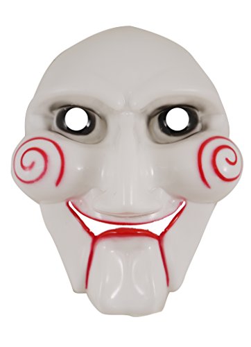 Adults Scary Jigsaw Face Mask Halloween Fancy Dress Accessory von Henbrandt