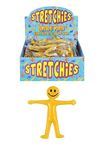 Henbrand Partytütenfüller, dehnbar, Smiley-Motiv, 20 Stück, Stretchy Smiley Men von Henbrandt