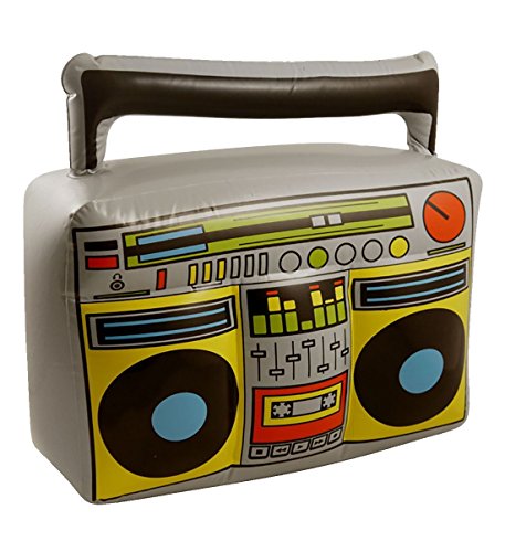 Aufblasbarer Ghetto-Blaster, Boom-Box, Musikspieler von Bristol Novelty