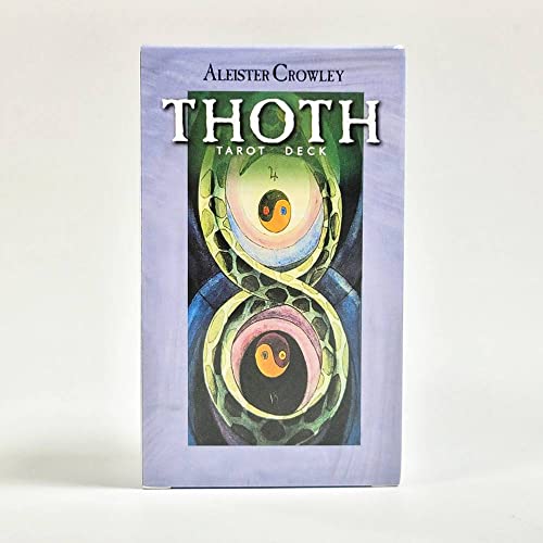 78 Stücke Aleister Crowley Thoth Tarot Deck Karten Brettspiele Spielkarten für Partyspiel Thoth Tarot von HengLongKeJi
