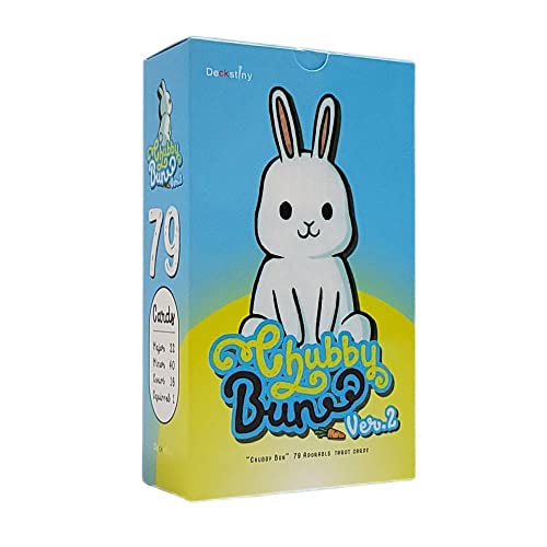 Chubby Bun Rabbit Tarotkarten Neue hochwertige Brettspiele für Fate Divination Party Entertainment Kartenspiele Chubby Bun Rabbit Tarot von HengLongKeJi