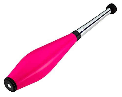 Henrys J00101-042 Jonglierkeule Classic Short T, Training Jonglage Solo Juggling und Passing, Jonglier Keule für Kinder, Einsteiger, Profi und Wettbewerb, ca. 49 cm, pink von henry