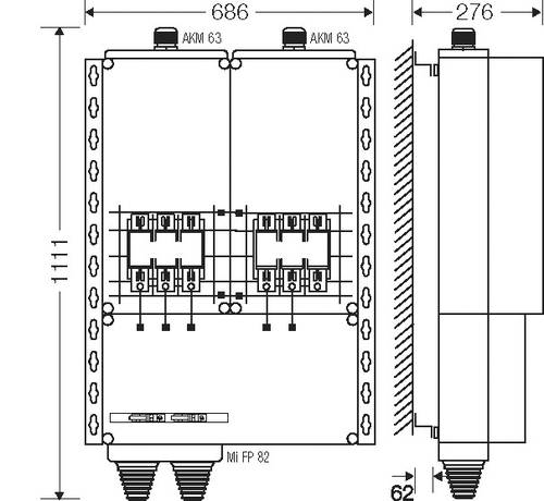 Hensel 20001514 20001514 Verteilerschrank Inhalt 1St. von Hensel