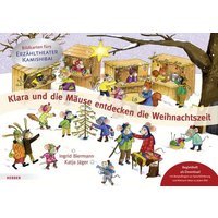 Klara und die Mäuse entdecken die Weihnachtszeit. Bildkarten fürs Erzähltheater Kamishibai von Herder