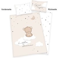 Babybest® 2485234063 - Little Dreamer Bettwäsche (Made in Green), 40x60 cm + 100x135 cm, 100% Baumwolle von Herding